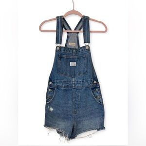 Levi Denim Overall Short